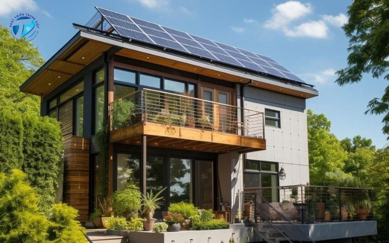 Điện mặt trời góp phần hướng đến không gian sống xanh